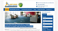 Desktop Screenshot of bayareacarpetmaster.com